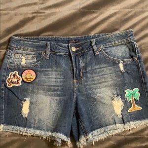 EUC RED CAMEL SHORTS!!!